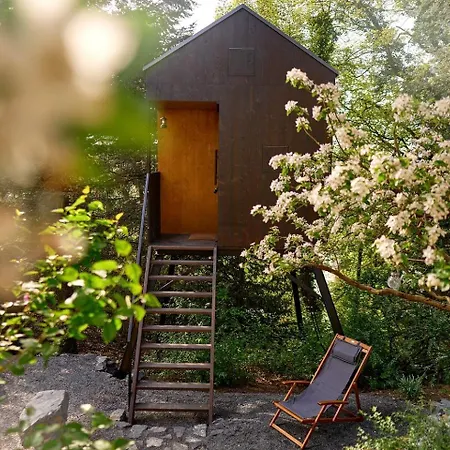 Escape To The Czech Republic In Wonderful Tree House In Nature Dom wakacyjny Praga